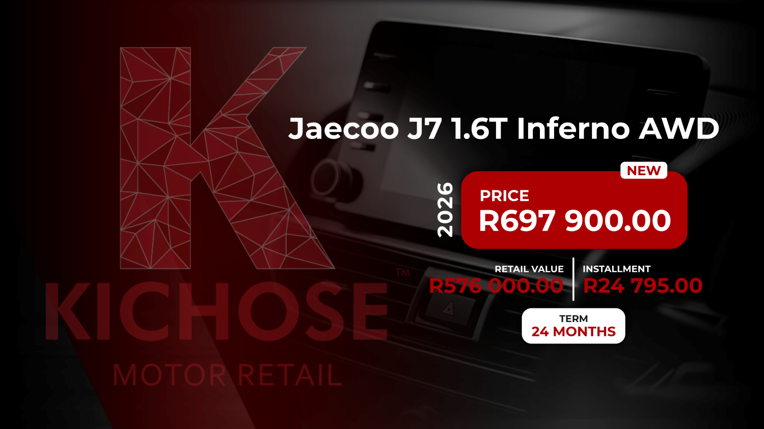 
								Jaecoo J7 1.6T Inferno AWD full									