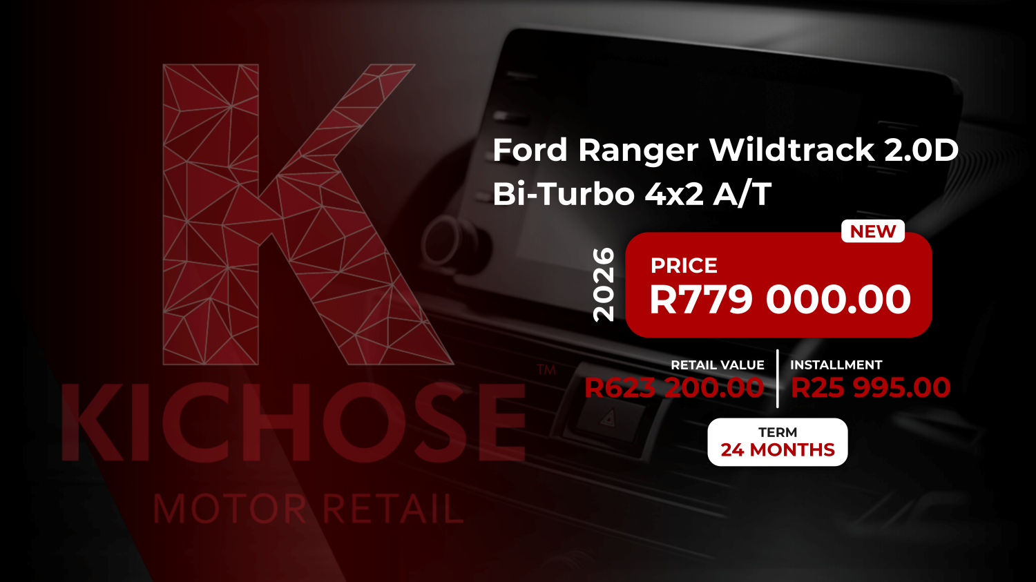 
								Ford Ranger 2.0D BI-Turbo Wildtrak 4X2 A/T full									