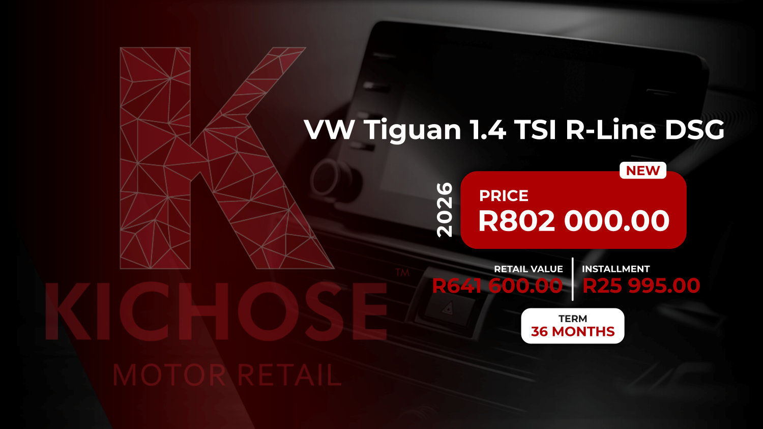 
								VW Tiguan 1.4 TSI R-Line DSG full									